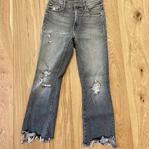 Mother insider crop step chew size 26